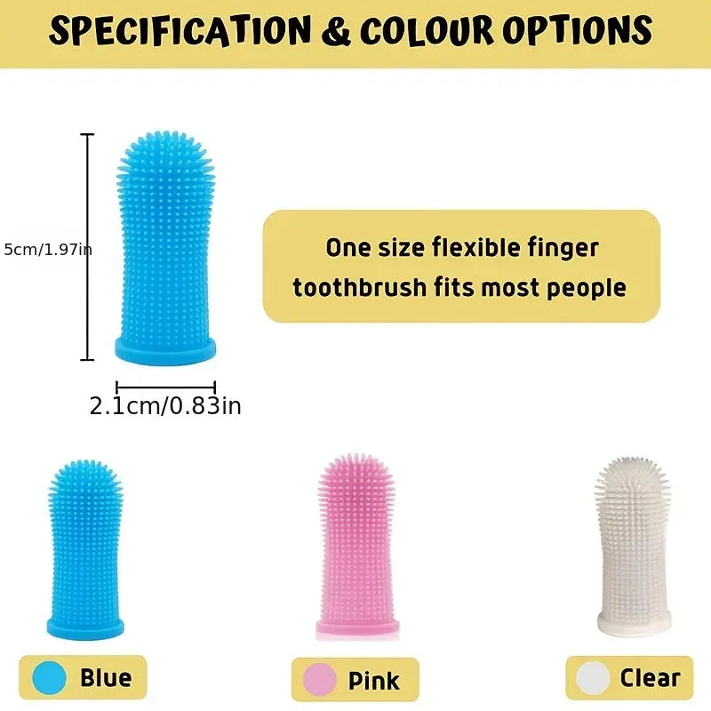 SILICONE FINGER TOOTHBRUISH