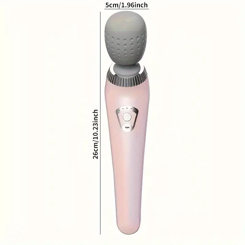 PORTABLE HANDHELD MASSAGER, USB RECHARGEABLE, MULTIFUNCTIONAL