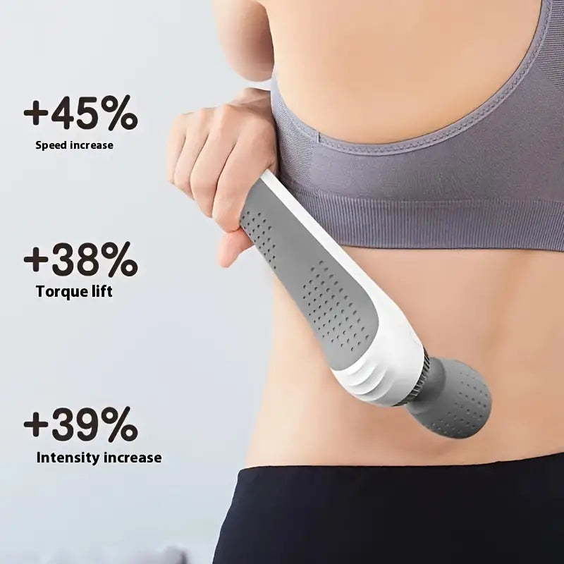 PORTABLE HANDHELD MASSAGER, USB RECHARGEABLE, MULTIFUNCTIONAL