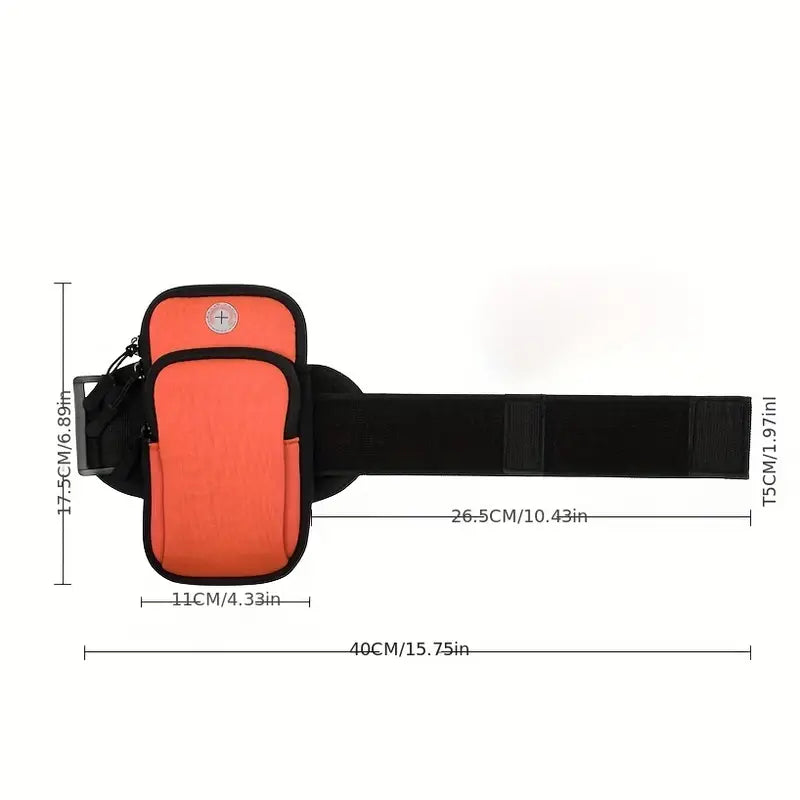 WATERPROOF ARM BAG FOR OUTDOOR SPORTS AND  FITNESS