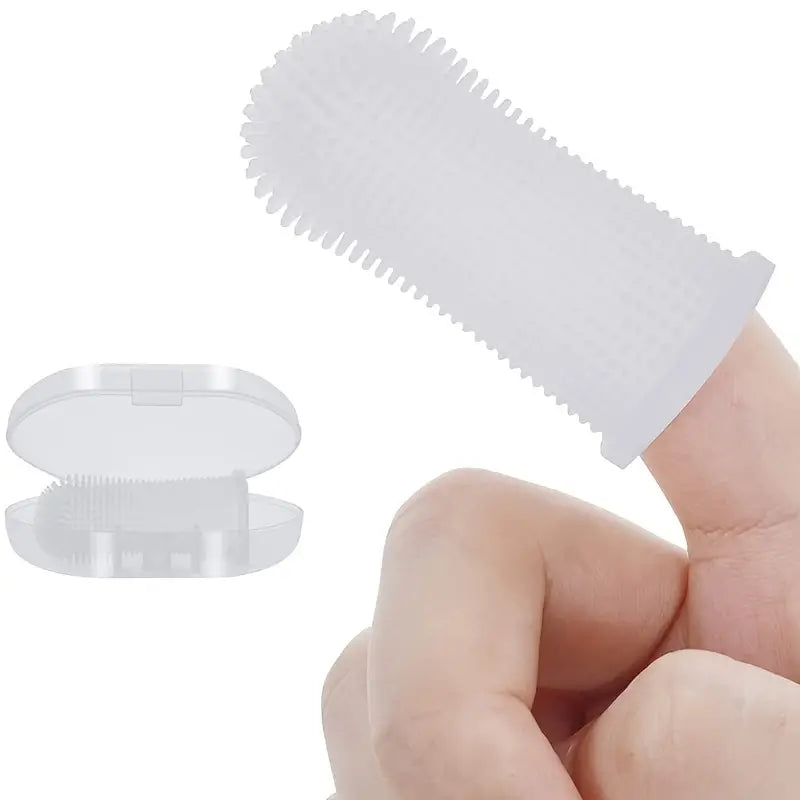 SILICONE FINGER TOOTHBRUISH